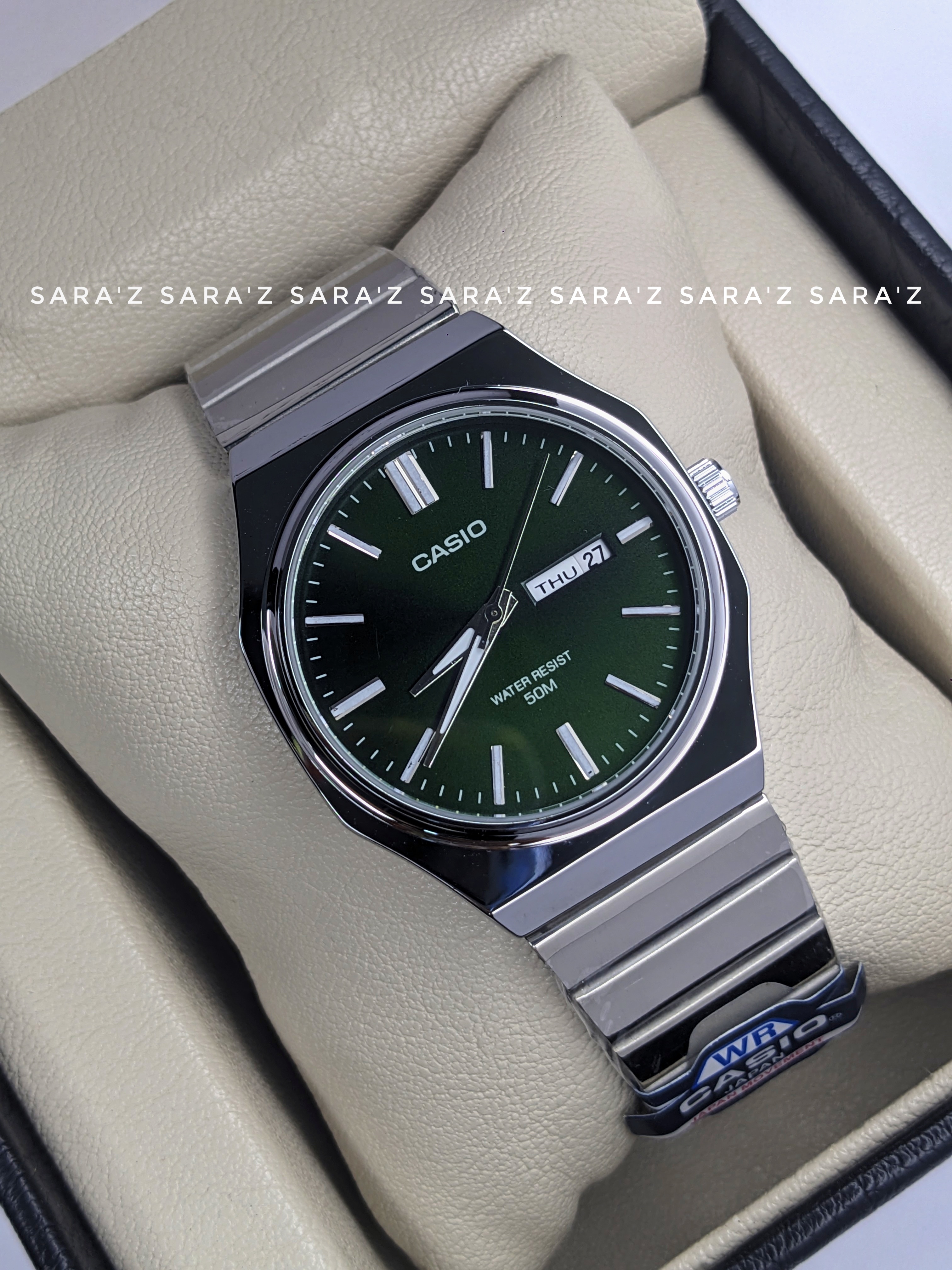 Casio MTP Green-Dial