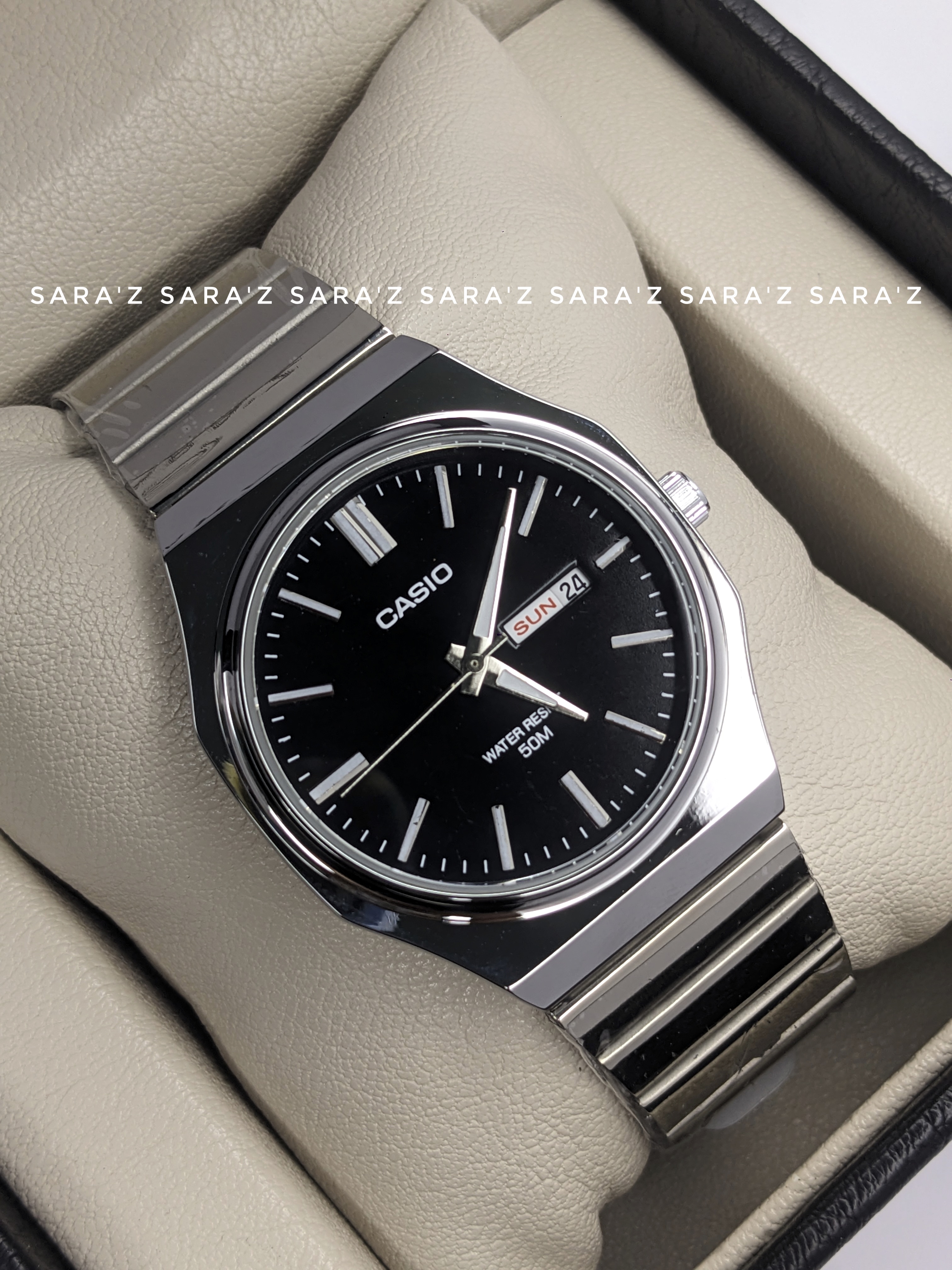 Casio MTP Black-Dial