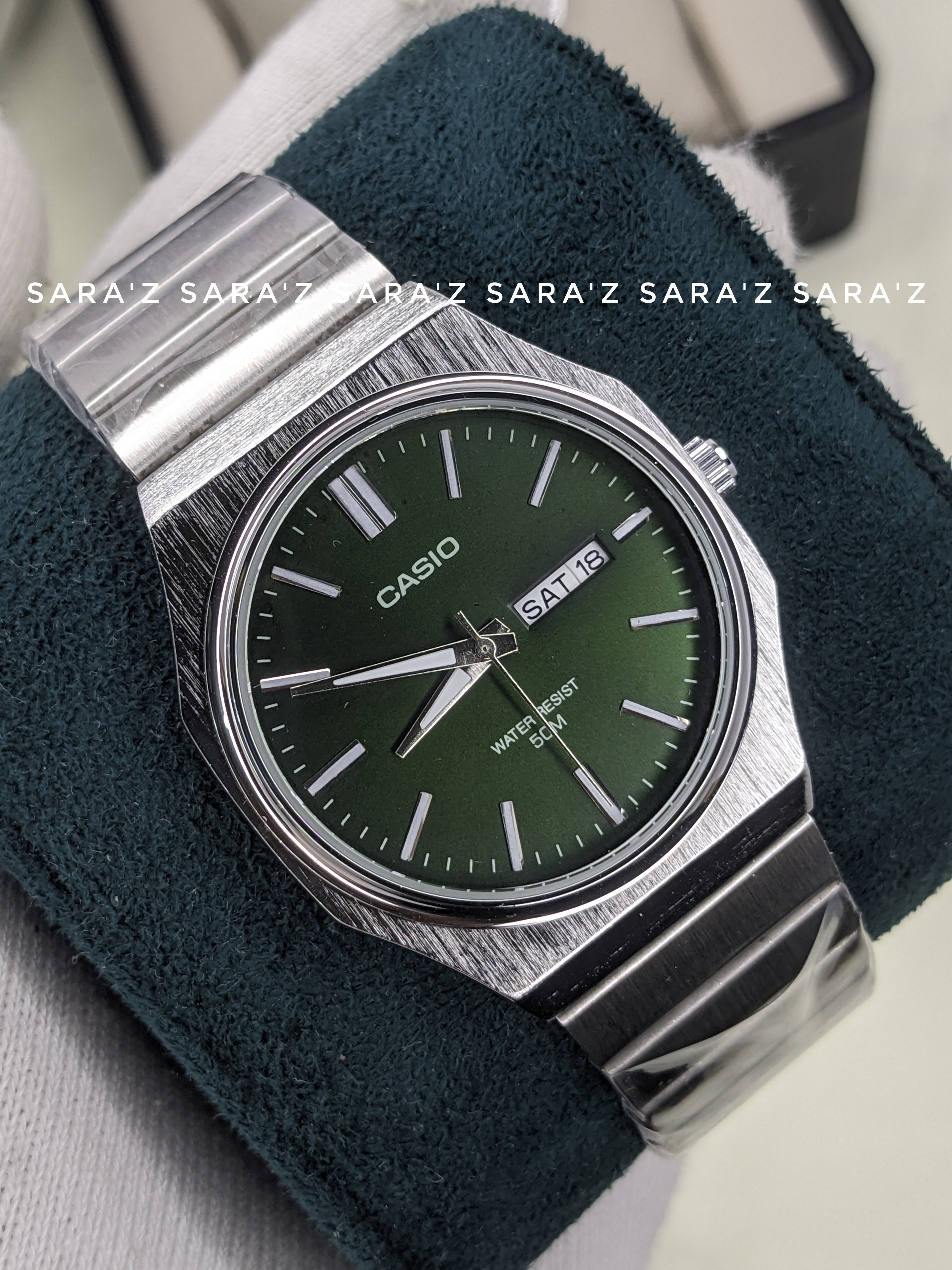 Casio MTP Green-Dial