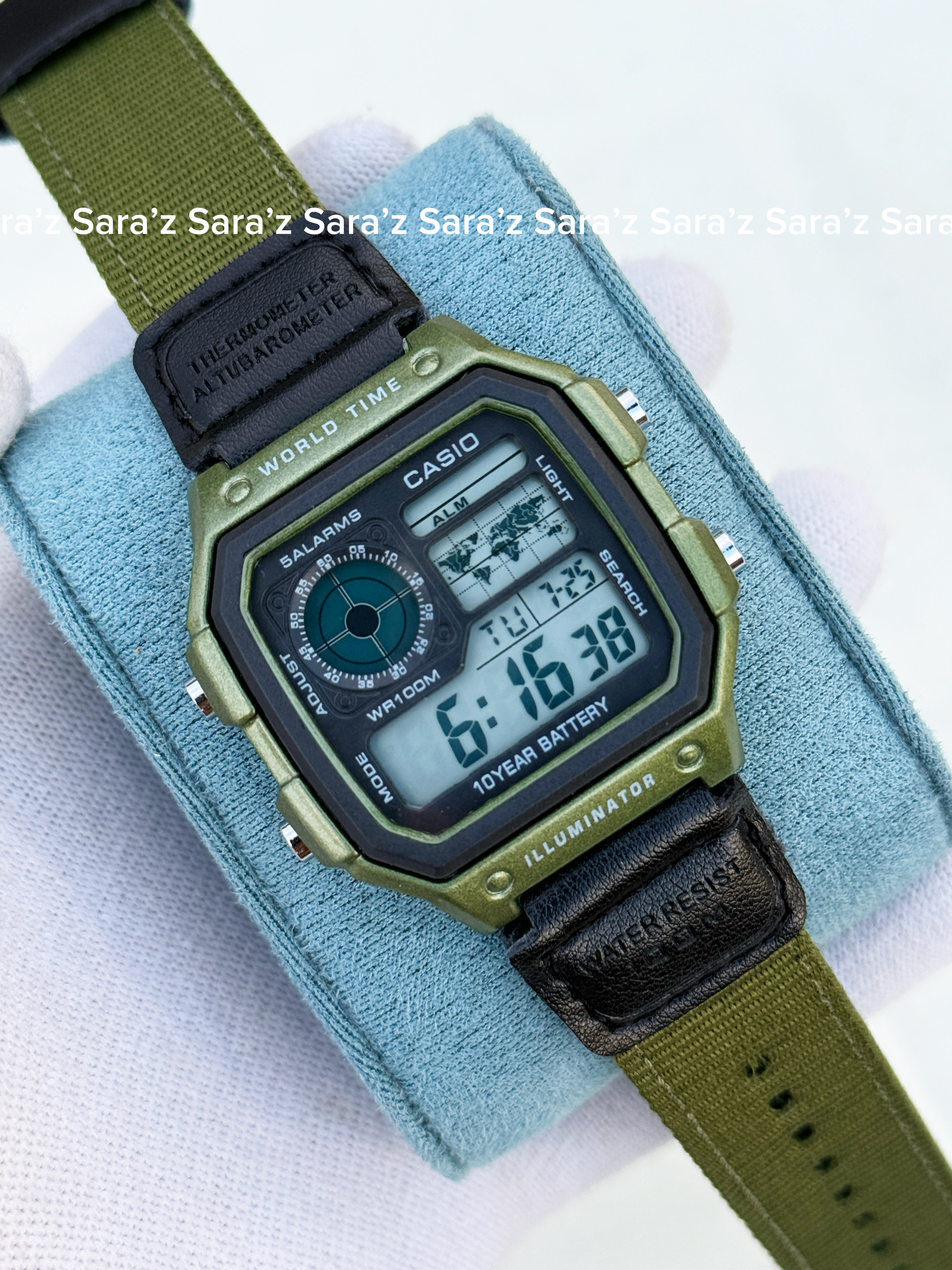 CASIO AE1200 Green