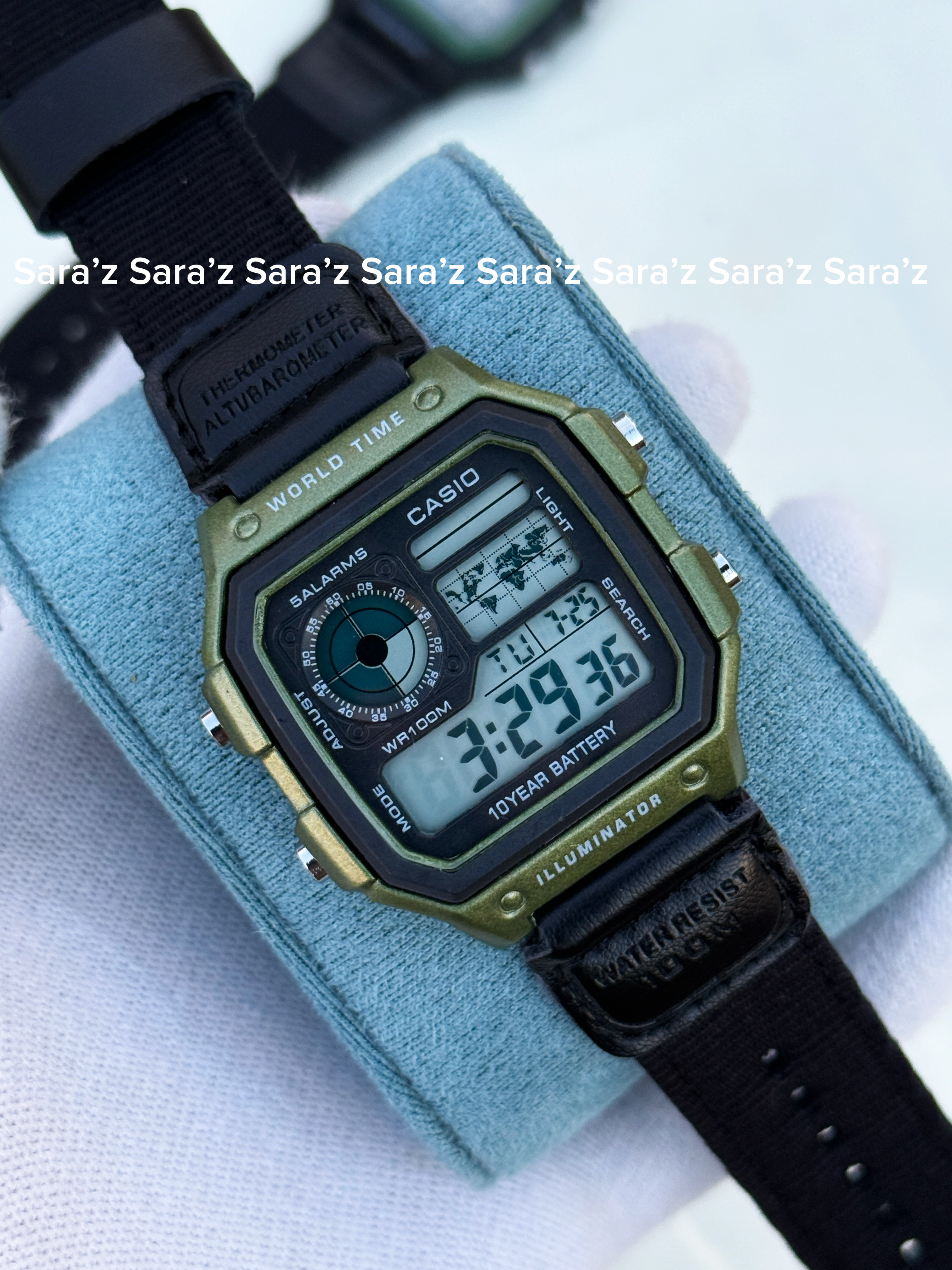 CASIO AE Green-Black