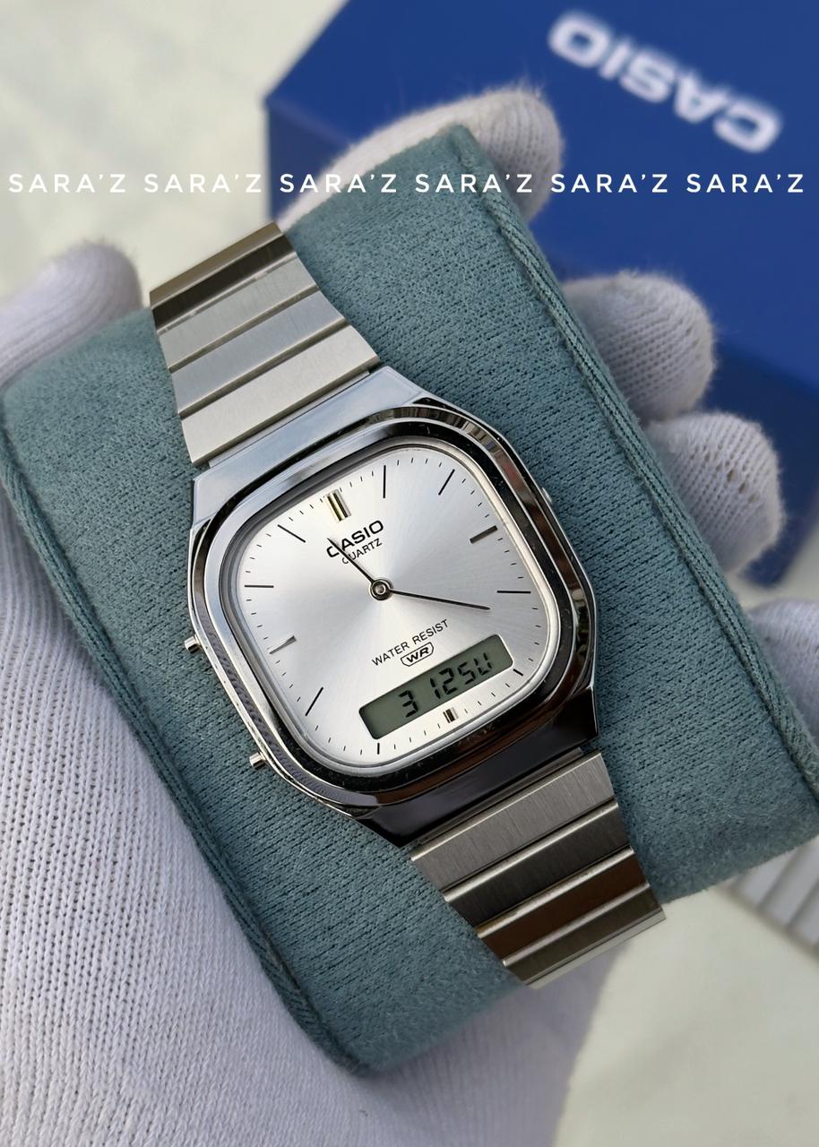 Casio AQ-240E-7ADF SILVER-WHITE