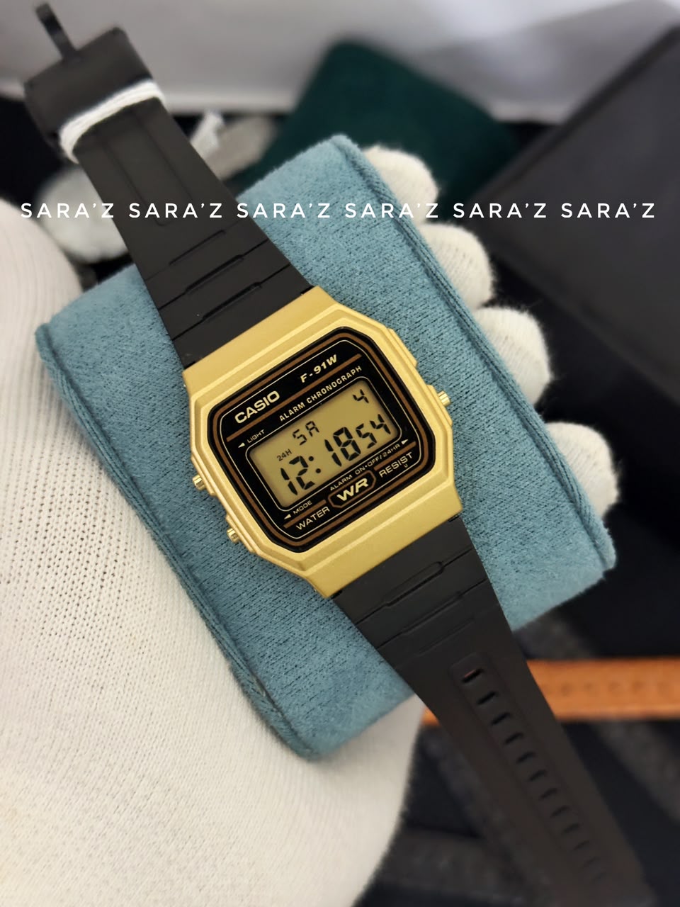 CASIO F-91WM-9ADF GOLD
