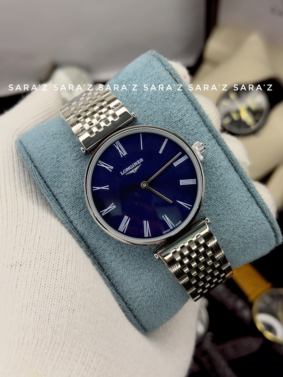 LONGINES L4.209.4 SILVER BLUE