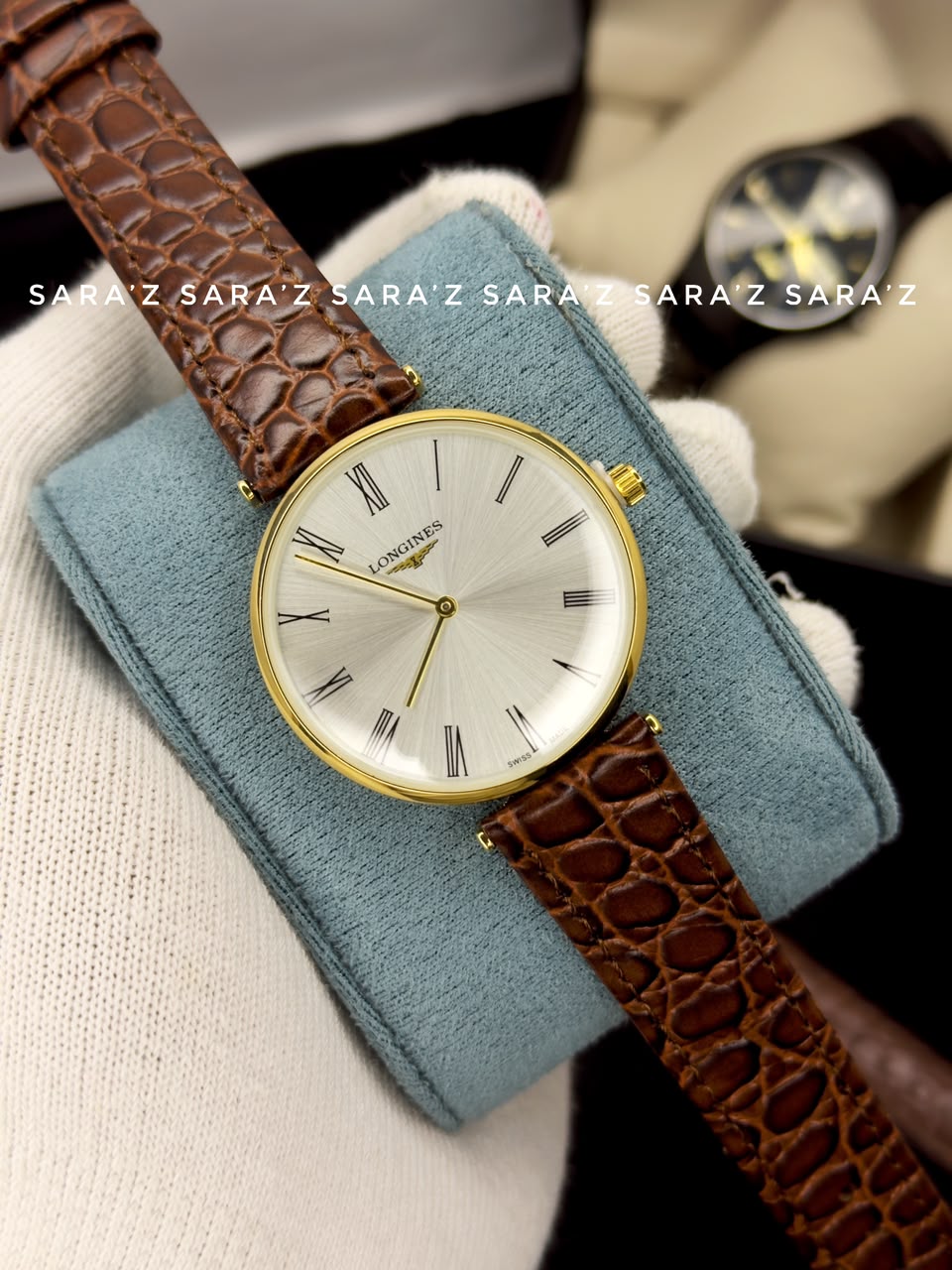 LONGINES L4.209.4 Dark-Brown-twotone-White