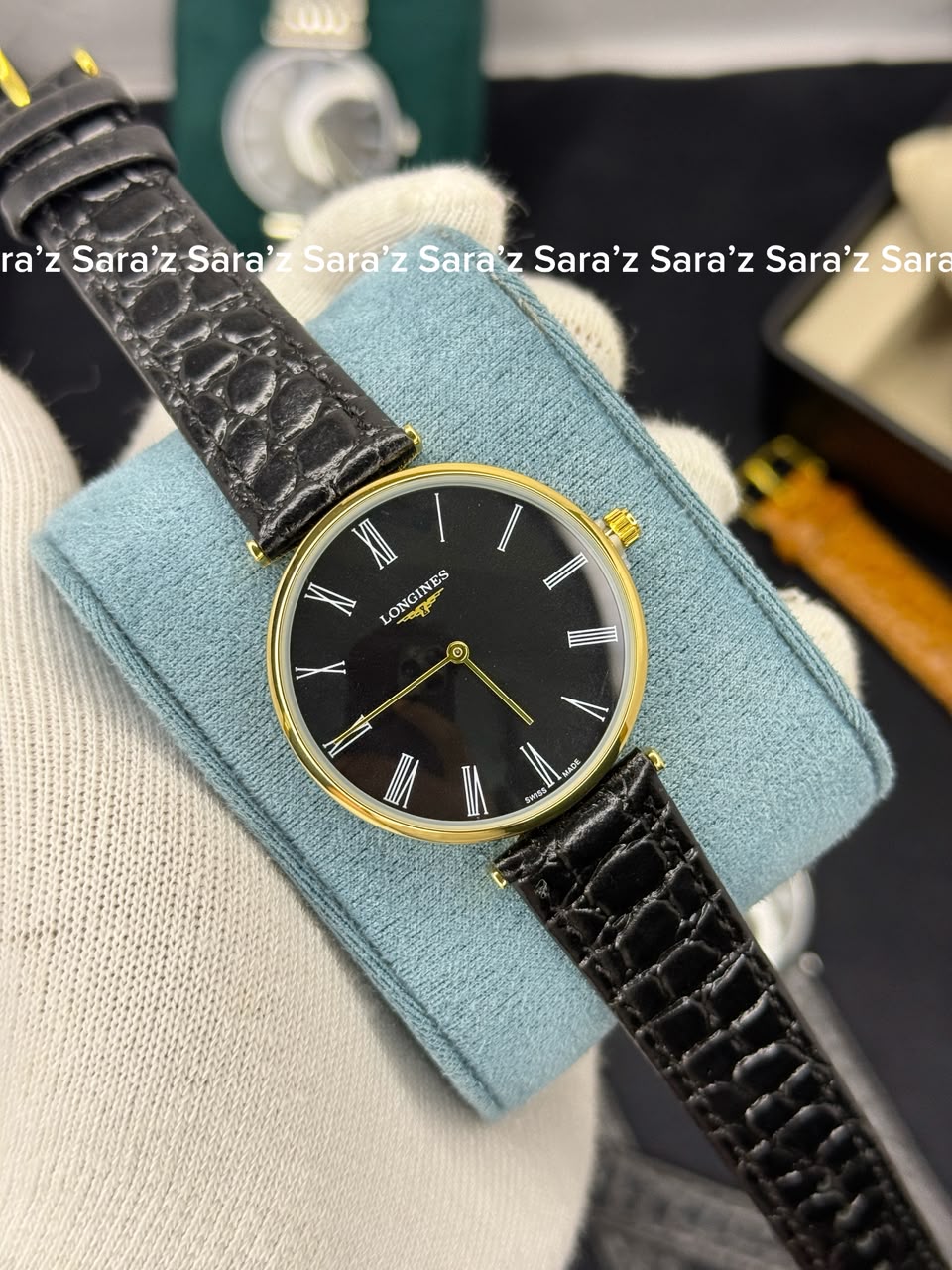 LONGINES L4.209.4 Black-Twotone-Black